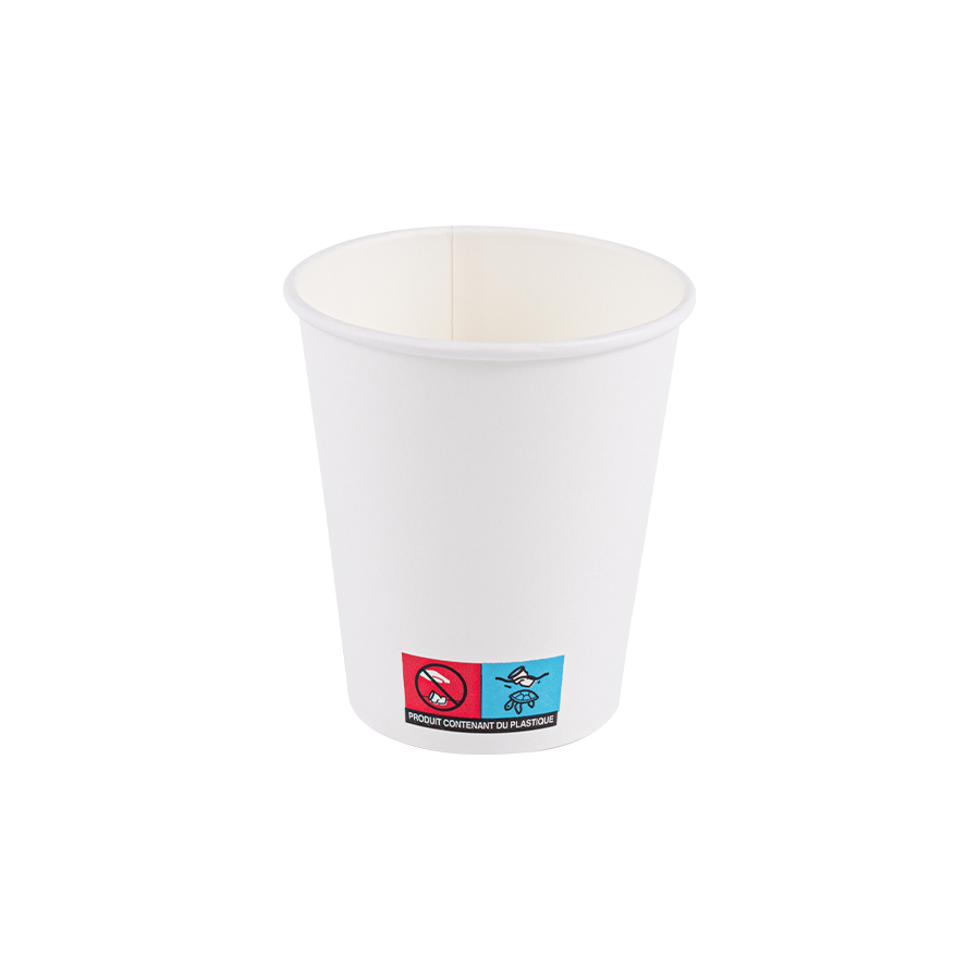 7.5oz Disposable Single-Wall Paper Cup for Automatic Vending Cup 7.5oz Disposable Single-Wall Paper Cup for Automatic Vending Cup