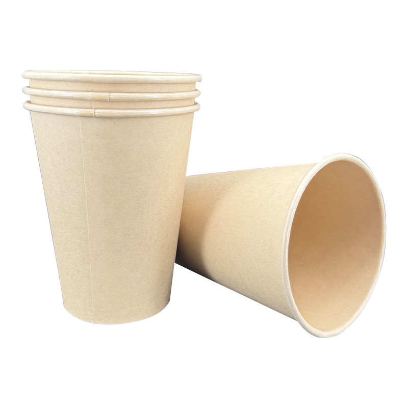12oz Kraft Paper Corrugated Double-Walled Disposable Hot Drink Paper Cup